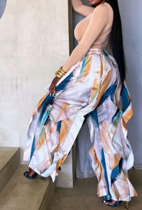 Tiered Ruffle Pants